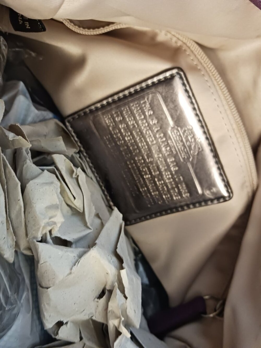 COACH Leather purse Croc Rose Purple boho stye - Picture 4 of 8